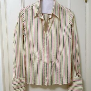Thomas Pink Women's Blouse with French Cuffs